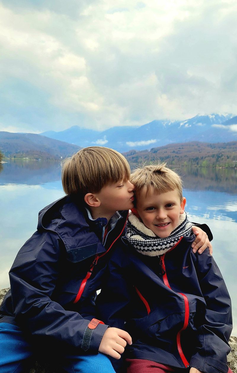 Voyage en famille Slovénie - Lac de Bohinj - ABCD Family